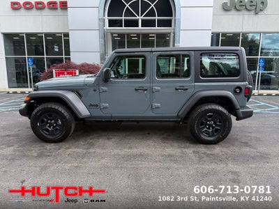 2026 Jeep Wrangler WRANGLER 4-DOOR SPORT