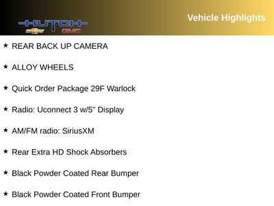 2023 RAM 1500 Classic Warlock